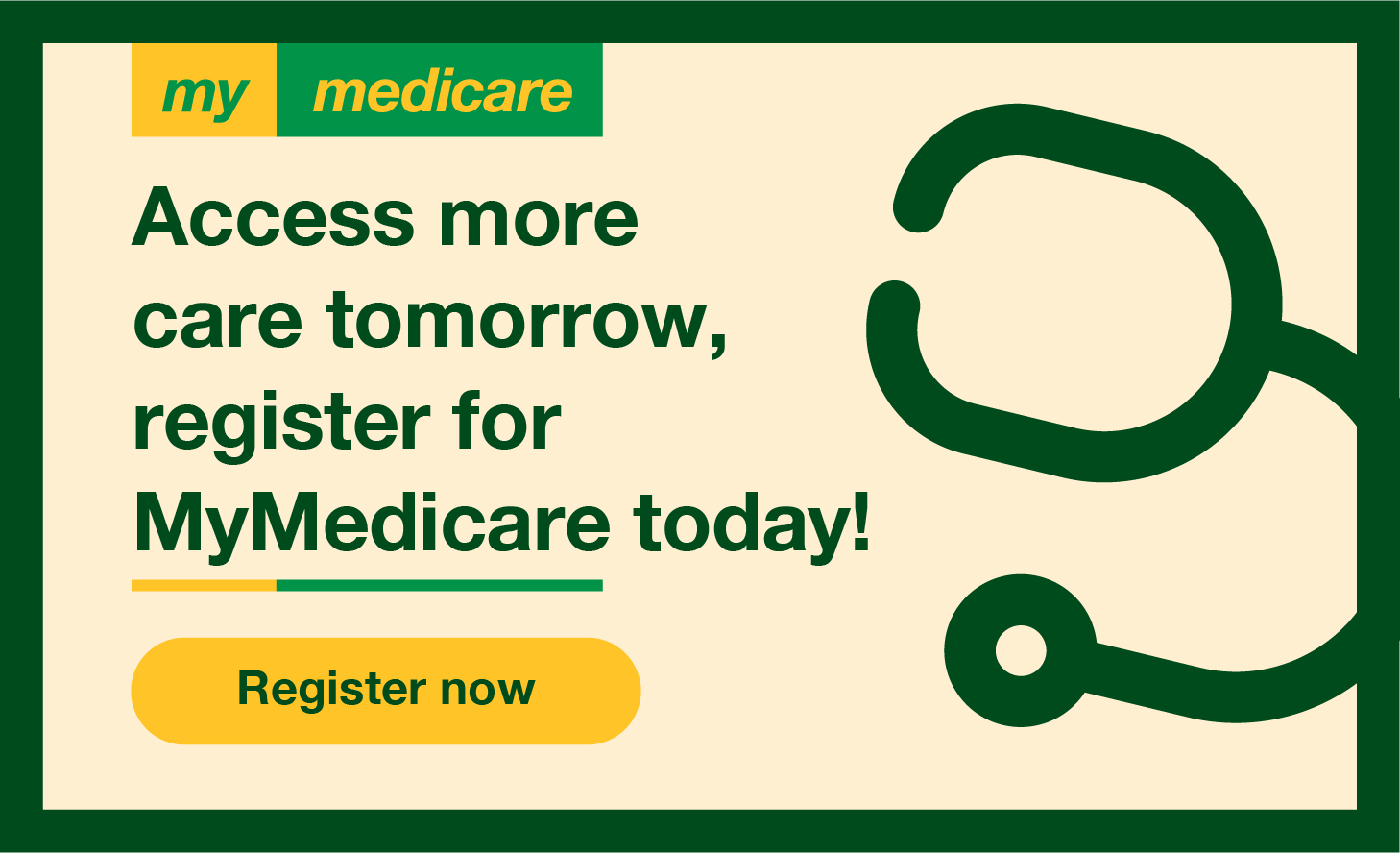 Register for MyMedicare at Junee Medical Centre